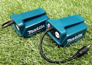 中古品 makita マキタ 10.8V 充電式 ファンジャケット用 バッテリホルダ USB端子付 GM00001490 2個セット