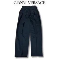 OI-11  GIANNI VERSACE ヴェルサーチェ　パンツ 黒　s