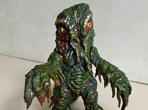 ★ ヘドラ フィギュア 塗装済み完成品 高さ約13cm 全長約22cm 大怪獣 特撮 ゴジラ ちょっとリペイント