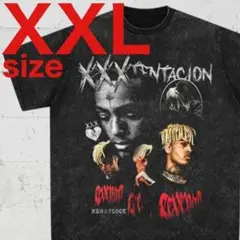 XXXTentacion　REVENGE　リベンジ　Tシャツ　ブラック　XXL