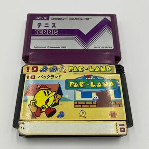 【中古人気ソフトおまとめ】ファミコンソフト パックランド　テニス