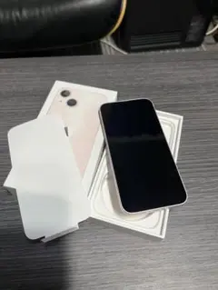 iPhone 13 mini ピンク 128GB SIMフリーバッテリー100%