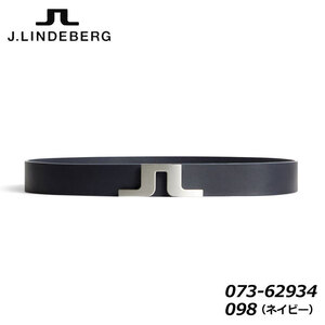 J.リンドバーグ 073-62934 ブリッジバックルベルト ネイビー(098) 95cm メンズ BELT J.LINDEBERG 即納