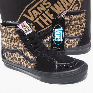 デッド!! 新品 初期 名作!! US 9 1/2 /27.5cm 限定 VANS SK8-HI V38RB ANIMAL レオパード 豹