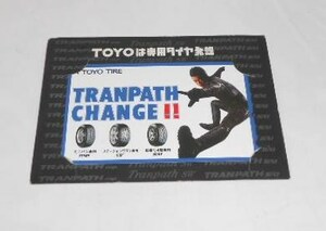 唐沢寿明 テレカ TOYO TIRE トーヨータイヤ トランパス テレホンカード TRANPATH CHANGE!!