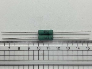 酸化金属皮膜抵抗器 15Ω, ２W, ±5% ERG2ANJ150 (2本) (Panasonic) (出品番号734)
