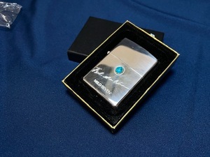 ※26993 ZIPPO マイルドセブン ターコイズ FEEL THE BLUE 2002年製 MILD SEVEN 個人保管品