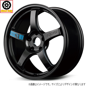 18インチ アルミホイール 5穴 100 RAYS レイズ グラムライツ 57CR SPECM 7.5J +50 1本