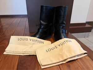 LOUIS VUITTON ルイヴィトン エンジニアブーツ ブラック サイズ7