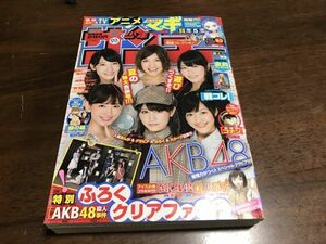 週刊少年サンデー 2012年8月22日/29日号 AKB48クリアファイル付き