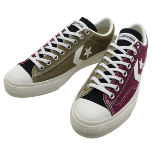 CONVERSE SKATEBOARDING　BREAKSTAR SK CV OX　1SC656　BURGUNDY/BLACK/DARK BEIGE　US8.5(27cm)　コンバース　ブレイクスター