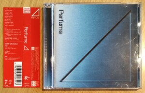 Perfume ⊿ 廃盤帯付国内盤中古CD+DVD トライアングル triangleパフューム あ〜ちゃん のっち かしゆか TKCA-73440 3300円盤