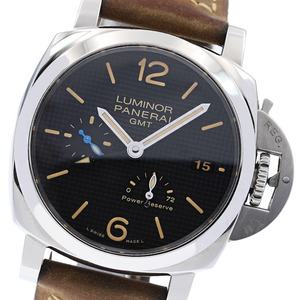 パネライ PANERAI PAM01537 ルミノール1950 3DAYS GMT パワーリザーブ 自動巻き メンズ _826824