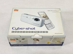 【未使用品】ソニーau Cyber‐shot 携帯電話 WIN W61S プリズムホワイト ガラケー サイバーショット 付属品のみ