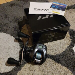 ダイワ DAIWA ティエラ IC 100L タイラバ イカメタル ライトゲーム スーパーライトジギング SLJ 美品