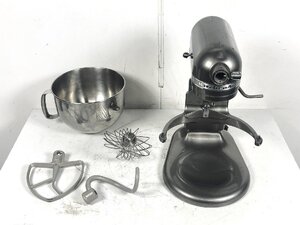 〇KitchenAid キッチンエイド 7QT RKSM7581MS 業務用スタンドミキサー 120V 60Hz 通電確認済み 【現状品】