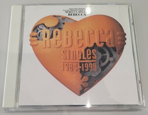 REBECCA SINGLES 1984 1990 廃盤国内盤中古CD レベッカ シングルス friends フレンズ nokko ノッコ best ベスト KSC2 71 2548円盤