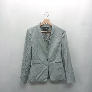 ◇ ⊂ UNITED ARROWS ユナイテッドアローズ 長袖 ジャケット サイズ38 グレー レディース E