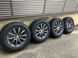 D.O.S、DOS、SE-10R、18ｘ7.5Ｊ、5穴、PCD114.3、ET+38、スタッドレスタイヤセット、235/65R18