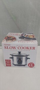 D-STYLIST スロークッカー slow cooker 家庭用 2~3人用 煮込み料理 電気調理 調理器具 通電確認済み