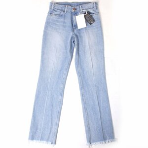 【タグ付き・新品・定価28,600円】RED CARD TOKYO Laura Flare size24 kita-Ex Indigo Light 724577 レッドカード フレアデニムパンツ