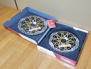 Brembo│ブレーキディスク│ZZR1100D、ZZR1200、ZX-12R、ZX-9R、ZX-7R、ZXR750R │GPZ900R 大径│ブレンボ ローター フロント│208.9737.44