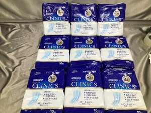 09-30-817 ★J 未使用品　ウルトラガード クリニクス CLINICS 10枚入り 過多月経 40cm 羽付き 吸収システム 9点セット