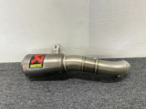 YZF-R25 アクラポビッチ スリップオン マフラー サイレンサー JMCA AKRAPOVIC S/Oマフラー ヤマハ MT-25