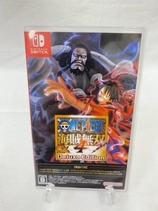 【中古】スイッチ Switch ソフト ONE PIECE ワンピース 海賊無双4 デラックスエディション バンダイナムコ 【8401】