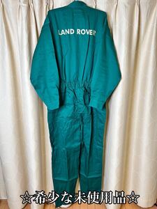 ◇希少な未使用品◇ LAND ROVER 作業着 ツナギ ランドローバー　グリーン　緑　カバーオール　5L つなぎ