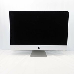 1円～Apple iMac Retina 5K 27インチ 2017 Core i7-7700K 4.2GHz/16GB/SSD500GB/OS無/動作未確認【同梱不可】