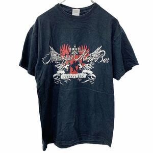 GILDAN 半袖プリントTシャツ Mサイズ ギルダン ブラック 古着卸 アメリカ仕入 t2207-3200