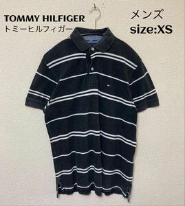 TOMMY HILFIGER トミーヒルフィガー ポロシャツ USA輸入古着XS