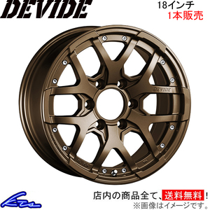 SSR ディバイドZS-D 1本販売 ホイール FJクルーザー【18×8J 6-139 INSET20】SSR TANABE タナベ DEVIDE ZSD アルミホイール 1枚 単品