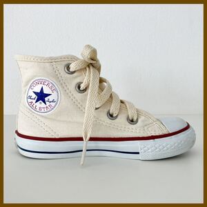 コンバース オールスター★16.0cm★ハイカット スニーカー オフホワイト CONVERSE★白 靴 子供靴 キッズ 幼児 女の子 男の子★送料600円