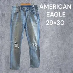 アメリカンイーグル AMERICAN EAGLE デニムパンツ ダメージ 30