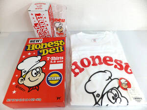 B181 未使用 EXILE 三代目 J SOUL BROTHERS NAOTO Honest Deli Tシャツ Sサイズ グラス セット まとめ