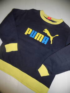 １４０♪PUMA　プーマ♪ロゴプリントトレーナー☆