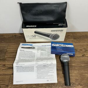 SHURE シュア　マイク　ボーカルマイクロフォン　SM58 ダイナミックマイク③