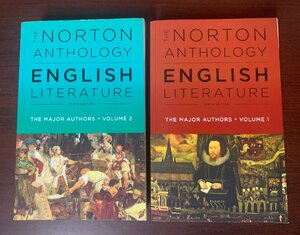 The Norton Anthology of English Literature The Major Authors 1&2 第10版 2冊セット 洋書　ノートン/英文学/アンソロジー T28-14