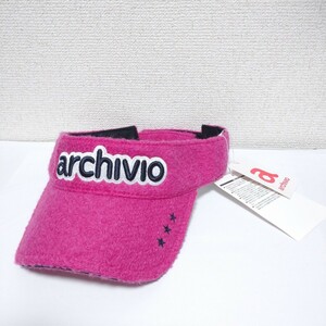 タグ付き未使用品 archivio アルチビオ サンバイザー GOLF A710011