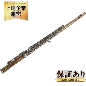 【希少】【動作保証】Muramatsu flute ムラマツフルート 9K RC フルート HANDMADE 9K.GOLD 9金 管楽器 中古 良好 N8886270