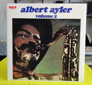 LP/RCA ALBERT AYLER『アルバート・アイラー・ラスト・レコーディング Vol.2』(メリー・マリア、コール・コブス、アラン・ブレアーマン他)