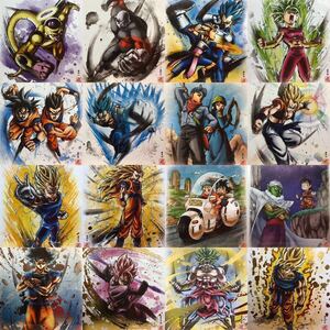 即決 新品 ドラゴンボール 色紙ART5 ミニ色紙　フルコンプ　16種　鳥山明　イラスト