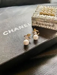 《残1点！》ピアス パール  ヴィンテージ　シャネルCHANEL❣️