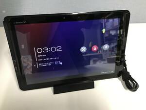 ★docomo★ARROWS Tab★F-05E★富士通 Android タブレット★専用充電スタンド付き★簡易動作確認★判定〇★現状品★