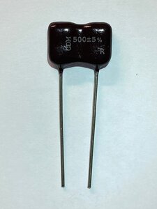 コンデンサ Capacitor - CDE, 500V, Silver Mica, Radial Lead, ±5%, 500 pF [送料170円から 同梱可]