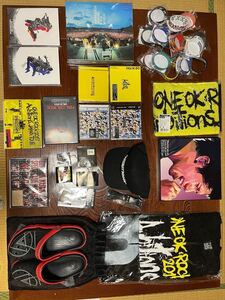 ワンオク one ok rock グッズ CD Blu-ray DVD サンダル キャップ Tシャツ 他