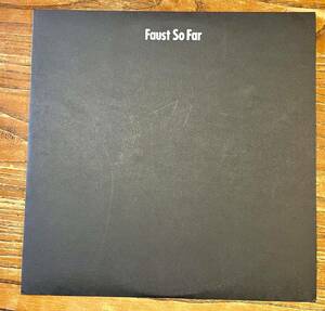 LP Faust So Far recommended レイシュー盤