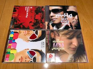 【中古CD】m-flo 関連アルバム4作品セット / Planet Shining / BEAT SPACE NINE / COSMICOLOR / JUICY MUSIC / LISA